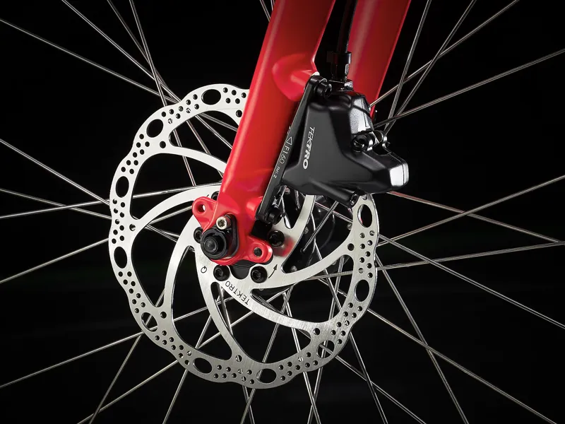 TREK FX 2 Disc Hybrid Bike in Viper Red-2